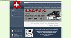 Desktop Screenshot of anders-carreisen.ch